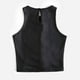 thumbnail image 4 of Camiseta sin mangas con tirantes de cuero brillante para mujer - Chaleco corto sexy, poliéster, para discoteca/casual - Tallas S-XL, múltiples ocasiones, 4 of 6