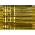 thumbnail image 1 of Ahgly Company Machine Washable Indoor Rectangle Abstract Yellow Modern Area Rugs, 6' x 9', 1 of 4