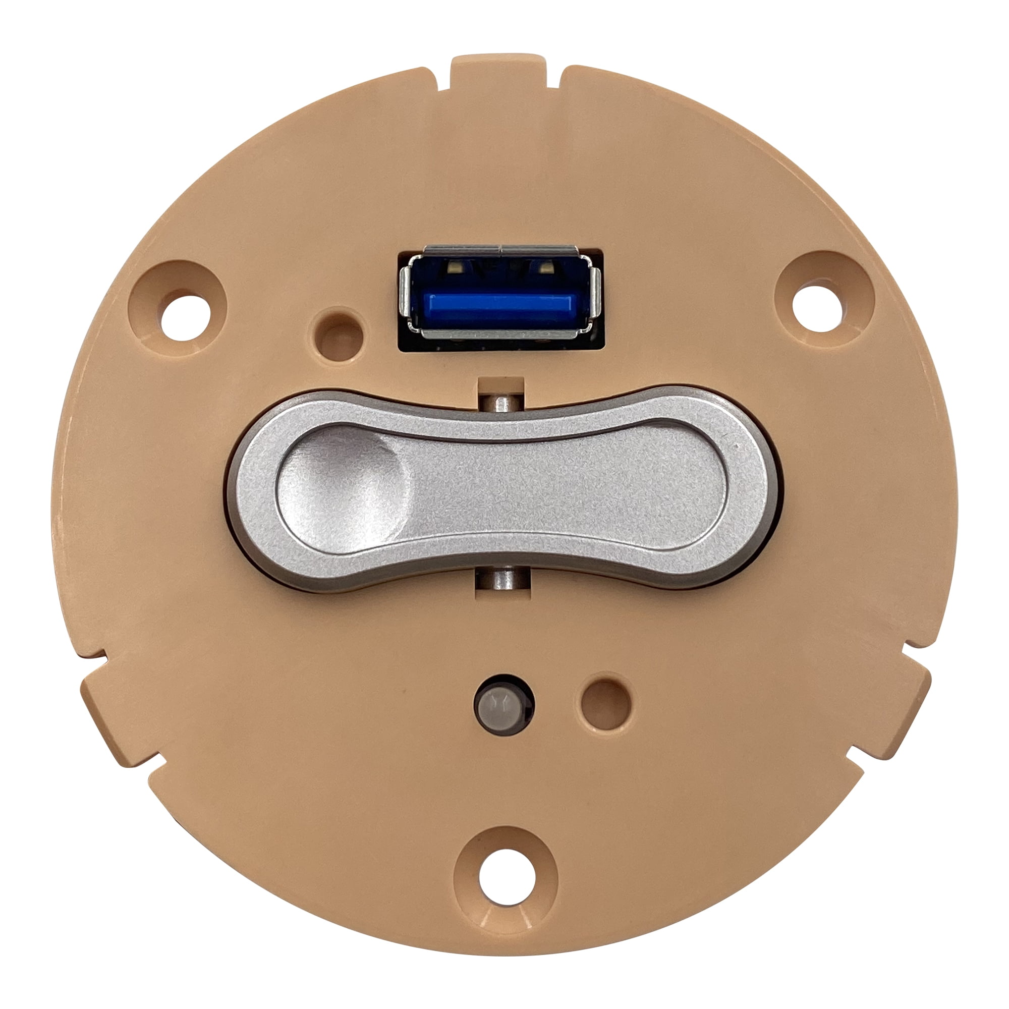 Power Recliner Kaidi 2 Button 5 Pin Round Switch Hand Control Model KDH239-002 with USB Port for Lift Chairs