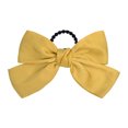 thumbnail image 1 of Grand Bandeau Épais Nœud Papillon Réglable Multicolore Sans Accroc Épingles à Cheveux Chouchous pour Filles Cadeau Coiffure Bande Jaune, 1 of 6