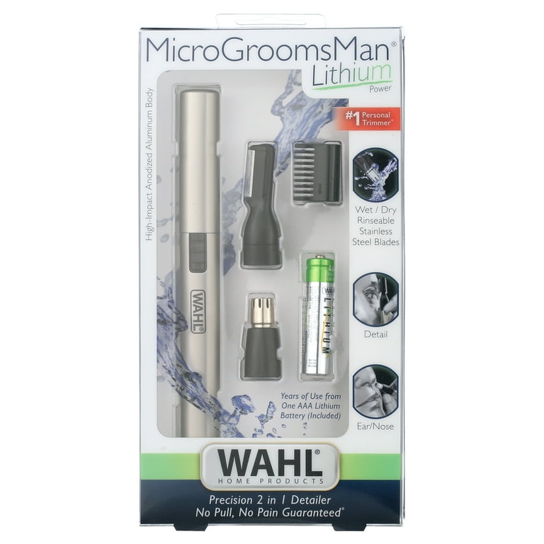 Wahl Micro Groomsman Lithium Battery Face & Body Detail Hair