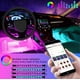thumbnail image 3 of Lámpara de cinta LED, luz de ambiente con Bluetooth, luz de ambiente para suela de pie, claqueta musical, barra de luz LED de bienvenida, Control por aplicación, 3 of 5