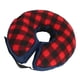 thumbnail image 5 of Collar De Recuperación Inflable Para Mascotas, Evita Que Se Caiga Del Gancho Y La Correa Del Lazo, Collar De Elizabeth Para Perros, Ligero, Lavable, Ajustable Para Poscirugía ANGGREK Tela escocesa roja y negra S, 5 of 8