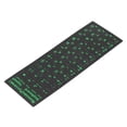 thumbnail image 3 of Russian Keyboard Sticker, Keyboard Sticker Dedicated Dustproof Glue Firmly Waterproof  For Desktop For PC For Laptop, 3 of 8
