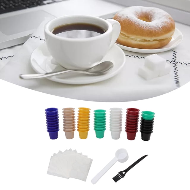 Taza de Cápsula de Café, Disfruta de DiFerentes Sabores Cápsula de Café Copa de Filtro 60pcs Para Café