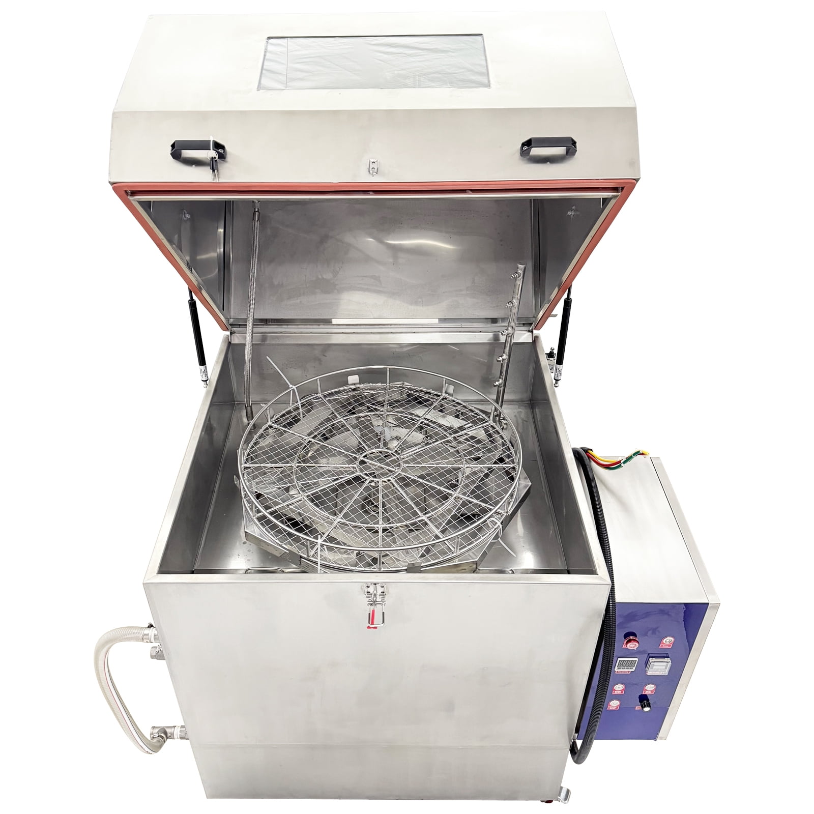 Spray Wash Cabinet Part Washer High Pressure Rotary Spraying Cleaning Machine for Oil and Dirt removal 220V 3PH
