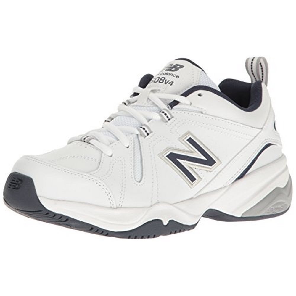 New Balance - new balance men's mx608v4 training shoe, white/navy, 11 d ...