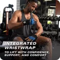 thumbnail image 3 of Guantes Para Gym Training Grip Wristwrap Gloves 3 Harbinger, 3 of 7