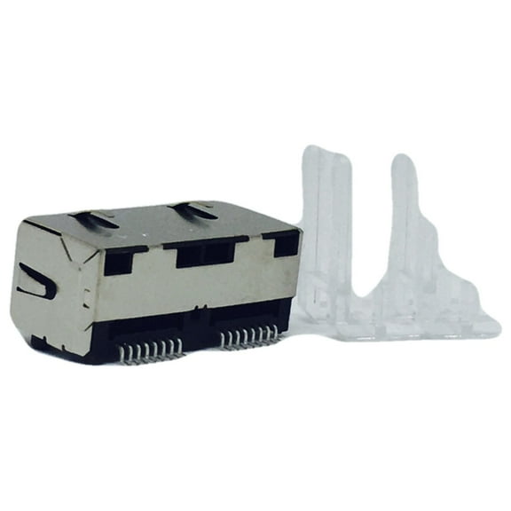 Pack of 5 RJSSE-5381-02 Conn RJ-45 F 16 POS 1.27mm Solder RA SMD 16