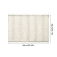 thumbnail image 4 of Mecorevxz Bathroom Rugs 16x24Inch,Extra Soft Absorbent Chenille Bath Rugs,Rubber Backing Fast Dry,Machine Washable Bath Mats for Bathroom Floor,Tub and Shower, Home Decor Accessories,White, 4 of 7