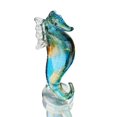thumbnail image 1 of Figura artística coleccionable de animales soplados en vidrio soplado QfKris Seahorse, 1 of 6