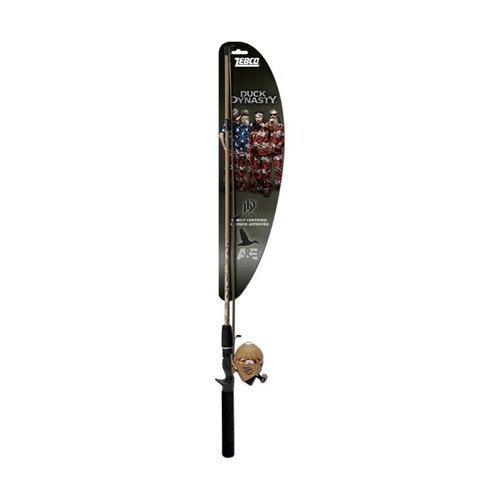 Zebco DDSC562ML,10,FB6 Duck Dynasty Spincast Combo Fishing