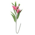 thumbnail image 1 of La Simulación Florece Nupcial de La Boda Del Artificial 3-Head - Rosado Sunnimix Flores artificiales, 1 of 8