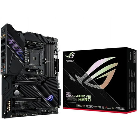 UPC: 0192876961629 | ASUS ROG Crosshair VIII Dark Hero AM4 AMD X570S SATA 6Gb/s ATX AMD Motherboard