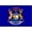 Brass, variant on Annin Flagmakers 142660 3 ft. x 5 ft. Nyl-Glo Michigan Flag