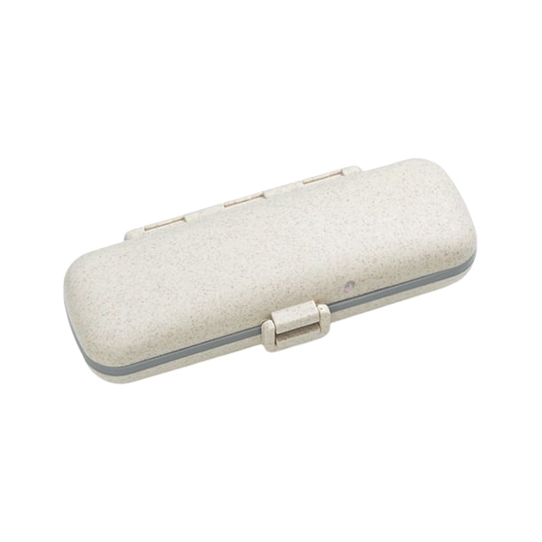Advancent Funda para tableta, portátil, sellada, a prueba de polvo, doble capa, anillo de sellado de silicona, Color sólido, pastillero de Almacenamiento y organización del hogar Beige