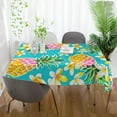thumbnail image 6 of Coolnut Cute Print Tablecloth, Waterproof Washable Polyester Square Table Cover, Durable Tablecloth for Kitchen Dining Table Party Decor, 54"x54", 6 of 7