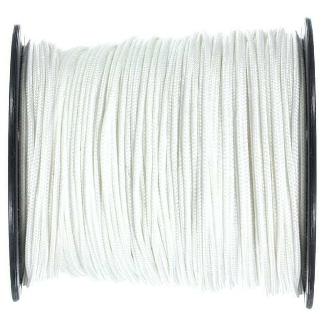 Golberg Solid Braid Black or White Nylon Rope 1/8-inch, 3/16-inch, 1/4-inch, 5/16-inch, 3/8-inch, 1/2-inch - Various Lengths