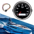 thumbnail image 3 of Tacómetro, Tacómetro De Puntero Resistente A Vibraciones 9-32 V IP67 Pantalla LCD Impermeable 0-8000 Rpm Para Motor Generador Diésel Para Camión Barco, 3 of 7