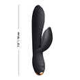 thumbnail image 3 of Rocks Off Every Girl Rabbit Vibrator, Black, 3 of 3