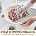 thumbnail image 7 of 4 Pcs Funny Kitchen Towels,Red Christmas Folk Pattern Microfiber Dish Towels,Kitchen Tea Towels,Kitchen Towel Set (18" X 26"), 7 of 7