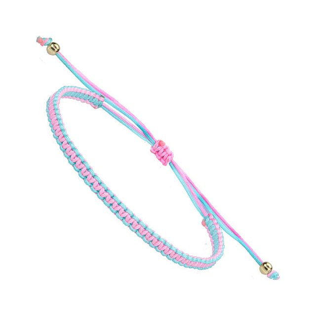 Friendship Bracelet Gift Thread Hand Chain Drawstring Decoration Bohemian Style Stylish Women Accessories Jewelry Bangle for Wedding Beach Party Type 8