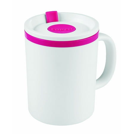 16 Ounce Steel Mug - Copco Iconic Desk Mug 16 Ounce Pink