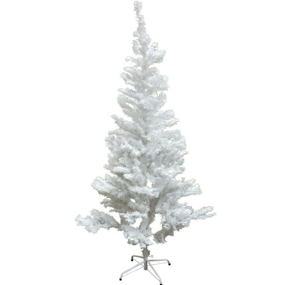 6 FOOT WHITE ARTIFICIAL CHRISTMAS TREE 550 TIPS