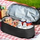thumbnail image 4 of Bolsa de Playa con Separación de Ropa Seca y Húmeda | Bolsa de Malla de Gran Capacidad | Asas Suaves y Gruesas | Tejido Transpirable | Doble Cremallera | Compartimento de Aluminio para Hielo | Bolsa, 4 of 6