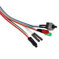 thumbnail image 4 of Interruptor Del Cable De Alimentación De Base De La Computadora De La Computadora Encendido / Apagado / Con De HDD perfke Cable de alimentación, 4 of 6
