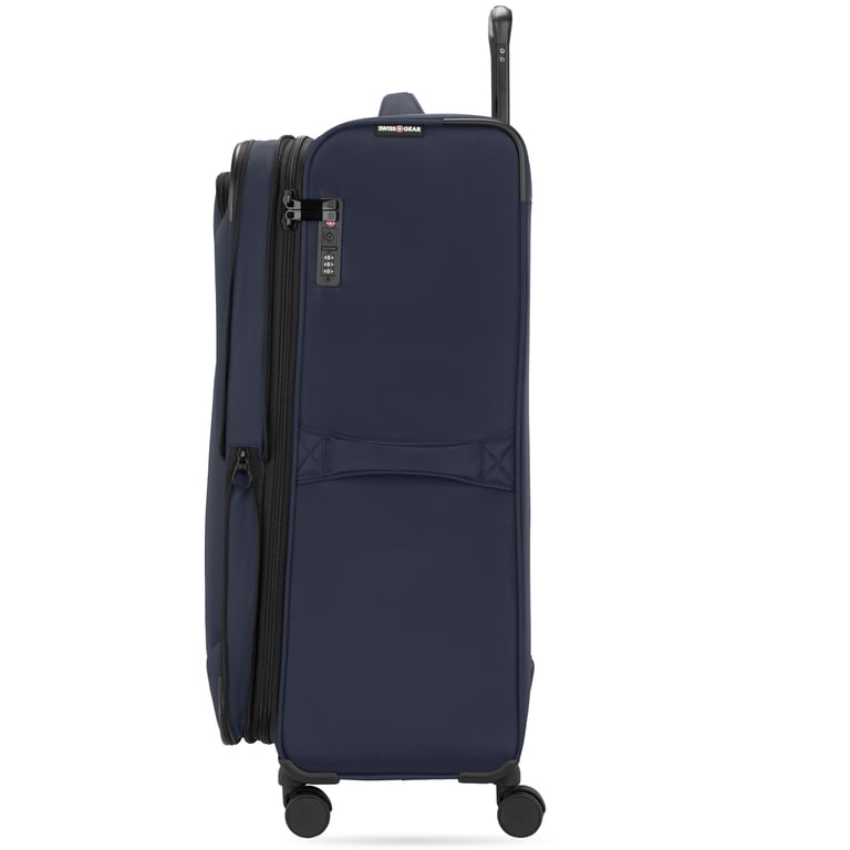 SWISSGEAR Stride 3-Piece Expandable Spinner Luggage Set, Peacoat