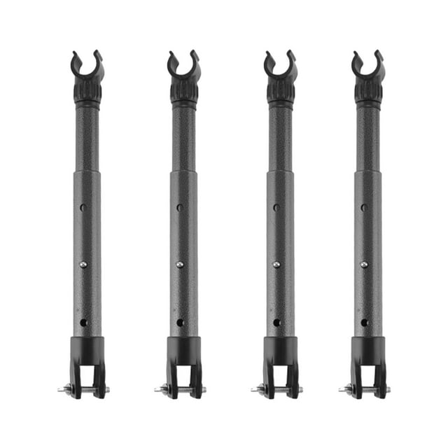 4 piezas de soporte para mesa de carrito de camping, barra de elevación, muebles ligeros, placa de mesa, accesorios para carrito de piscina, de pesca