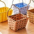 thumbnail image 6 of HAMPPLIES 1Set Wall Mounted Storage Woven Basket for Bathroom Wall Storage, 6 of 8