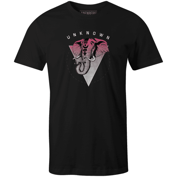 Anenberg, Unknown Classic American Made Mens Black Crew Neck Tee Shirt