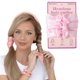 thumbnail image 1 of Soft Heatless Hair Curler with Silk - Gentle Curls Without Heat - Pink, Compatible with All Hair Types, 1 of 3