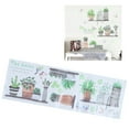 thumbnail image 4 of Domqga Wall Sticker PVC Pot Plant Pattern Self‑Adhesive Wall Decals for Living Room Bedroom,Wall Sticker,Home Improvement, 4 of 8