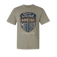 thumbnail image 1 of Wild Bobby, Vintage Ford Motors Legendary Power 1983, Cars and Trucks, Garment-Dyed Washed Look Short Sleeve Tees, Sand, 3XL, 1 of 3