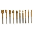 thumbnail image 3 of Burr,  File,  Plated High Speed Steel Wear Resistance Woodworking Tool, Carving Grooving For Engraving Chamfering, 3 of 8