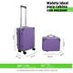 thumbnail image 2 of Set 2 Pzs Maleta De Viaje Rigida Jony De Mano 20 Pulgadas Carry On 10 Kgs, 2 of 4