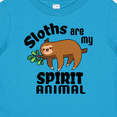 thumbnail image 4 of Inktastic Sloths Are My Spirit Animal with Cute Sloth Illustration Boys or Girls Baby T-Shirt, 4 of 5