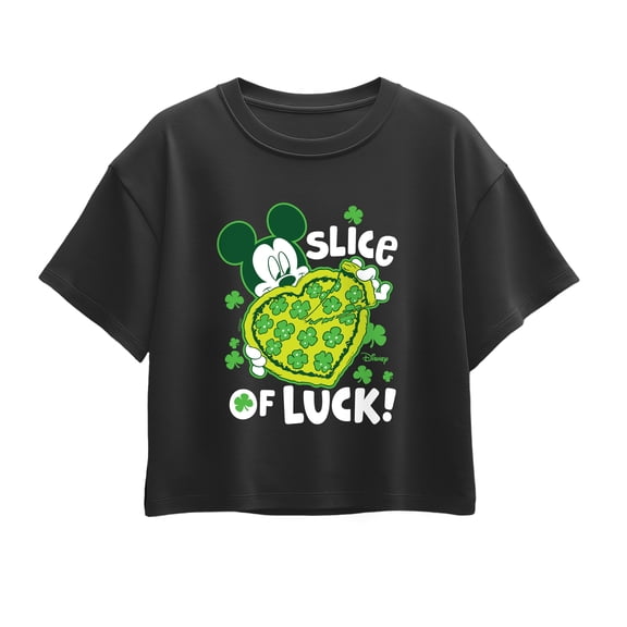 Disney - Slice Of Luck - Youth Girls Boxy T-Shirt
