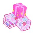 thumbnail image 4 of HLONKGirls Cosmetics Play Set Washable Real Makeup Toys Kit with Case, 4 of 8