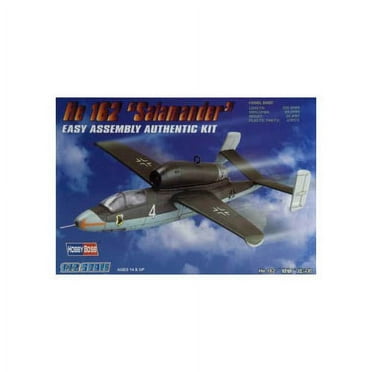 He162 Salamander 1/72 Scale Plastic Model Kit Hobby Boss