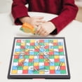 thumbnail image 2 of DEELLEEO 1 Set Snakes Ladders Board Game Funny Magnetic Chessboard Toy Magnet Game Board, 2 of 6
