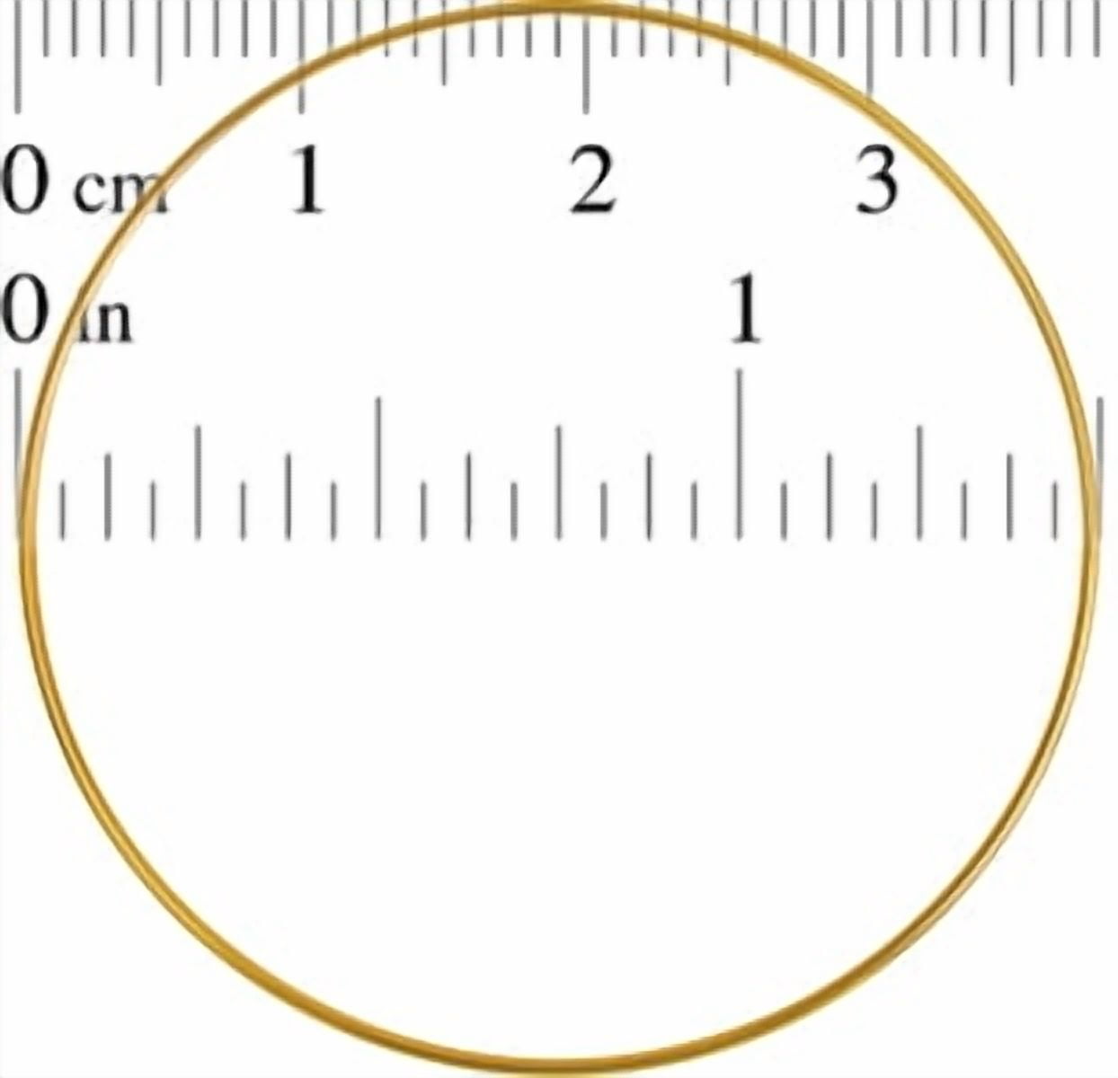 John Bead 1.5" Brass Metal Rings, 100pcs