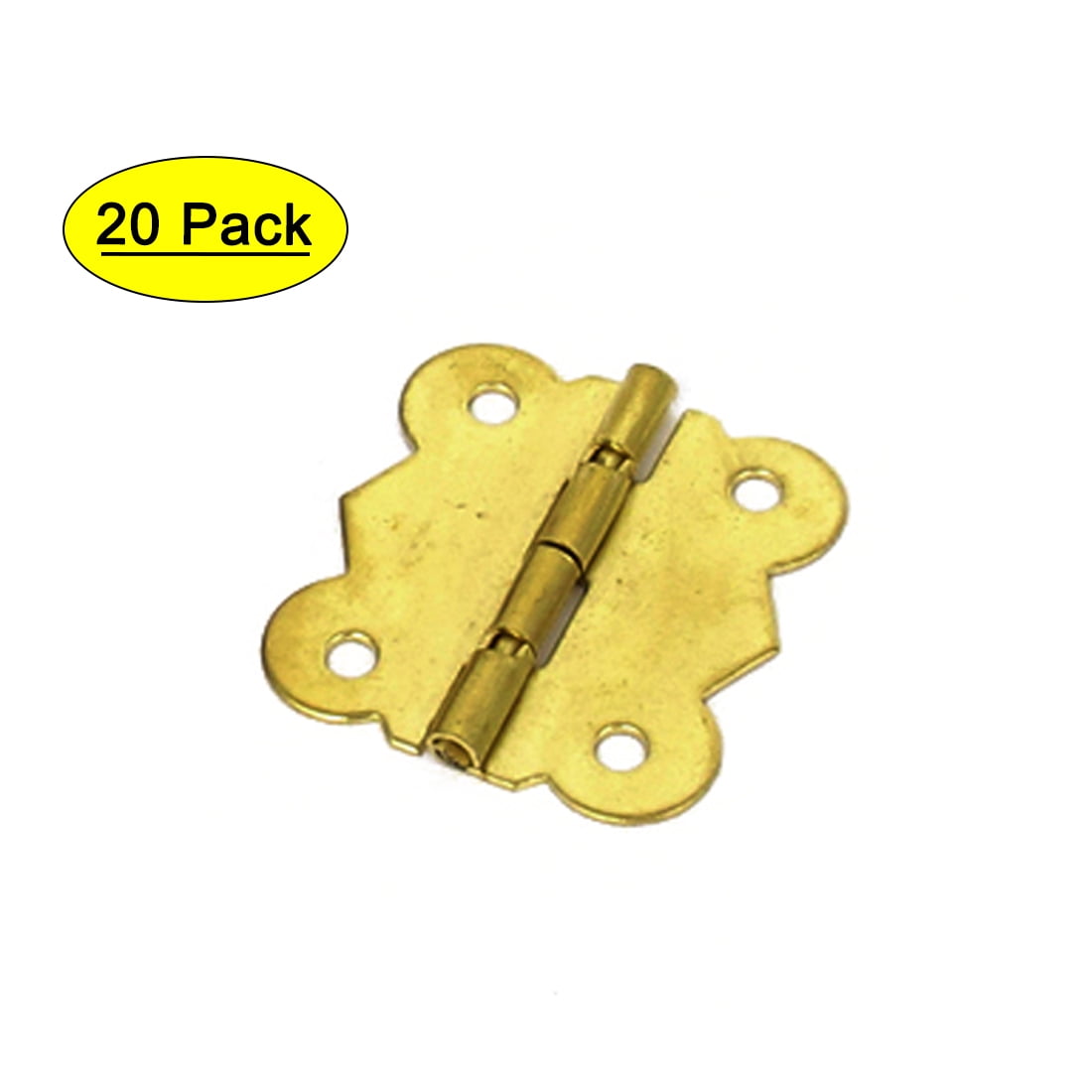 Unique Bargains 30mmx27mm 90 Degree Gate Closet Door Butterfly