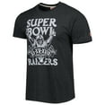 thumbnail image 2 of Men's Homage Charcoal Las Vegas Raiders Super Bowl Classics Tri-Blend T-Shirt, 2 of 3