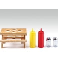 thumbnail image 2 of Wilcor Table Condiment Holder, One Size, Wood, 2 of 2