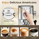 thumbnail image 4 of Máquina de café espresso Spacekey, 20 bar, 1350 W, con espumador de leche, color plateado, 4 of 7