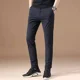 thumbnail image 2 of Pantalon Skinny Cómodos Elásticos Para Hombre Térmico 2pcs, 2 of 8